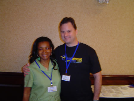 A photo of Adele Foster and me at WIS dallas