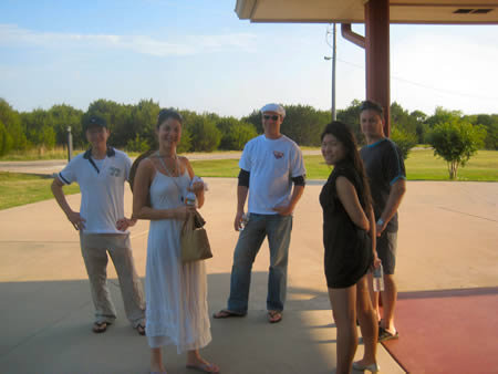 A photo of the Alpha Leaders in front of Stephen and Alicia's place before leaving to WIS Dallas. Thanks for the photo Gary.