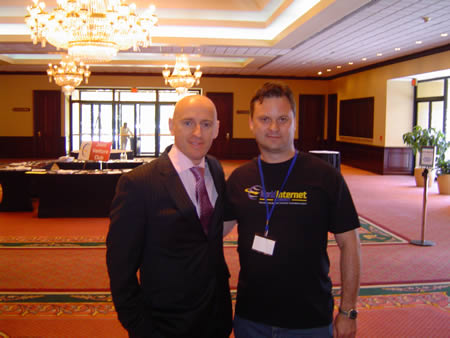 Brett McFall and Bryan Stephens in Dallas This image of Brett Mcfall and me was taken at the WIS in Dallas 2008