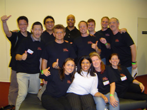 The Alpha Leadership group at the end of UYMG Sydney 2007