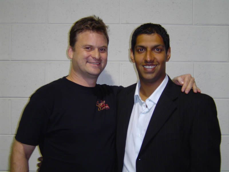 Nikhil Parekh and Bryan Stephens at UYMG 2008