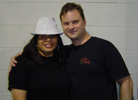 A photo of Alicia Pierce and me at UYMG Sydney 2008