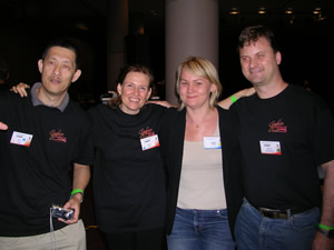 A photo of 4 members from the SE Queensland mastermind group